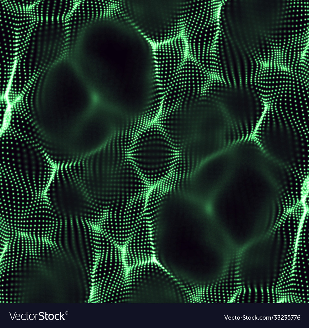 Abstract mesh background made particles Royalty Free Vector