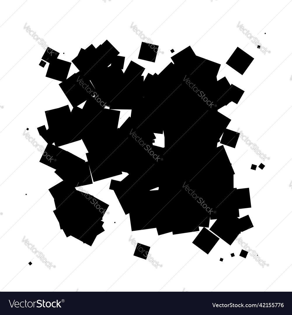 Abstract overlapping squares pattern vector image Abstract overlapping squares pattern