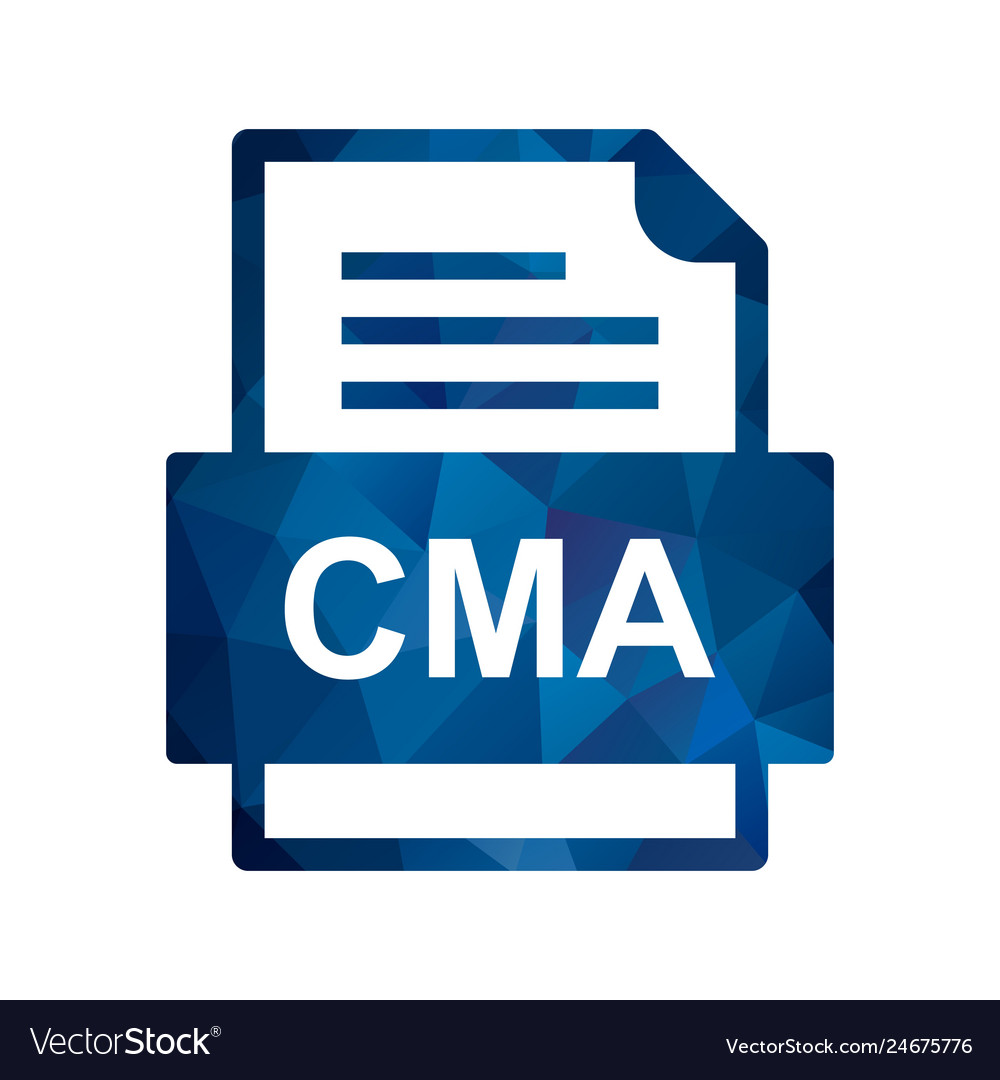 Cma file document icon