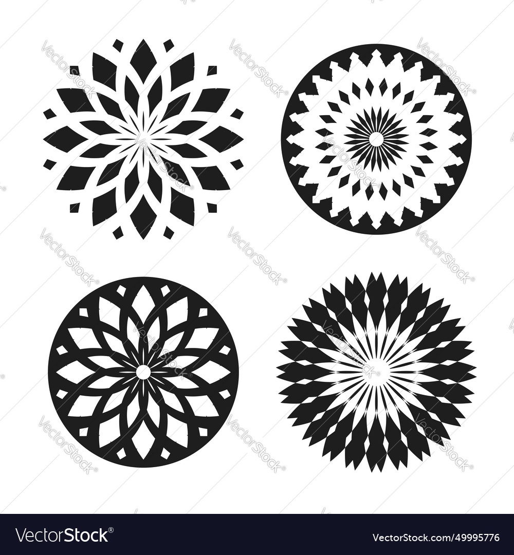 Design elements set Vector Image Design elements set