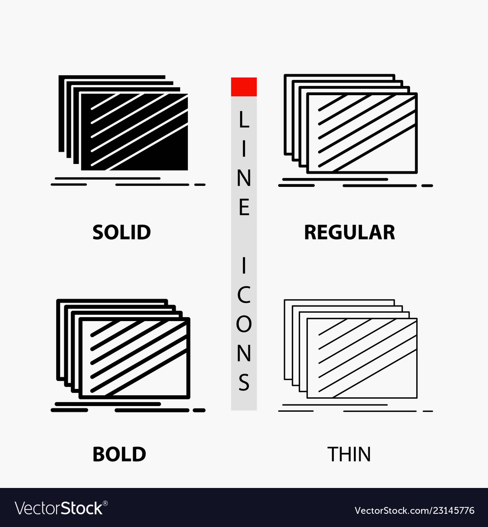 Design Layer Layout Textur Texturen Icon in dünne