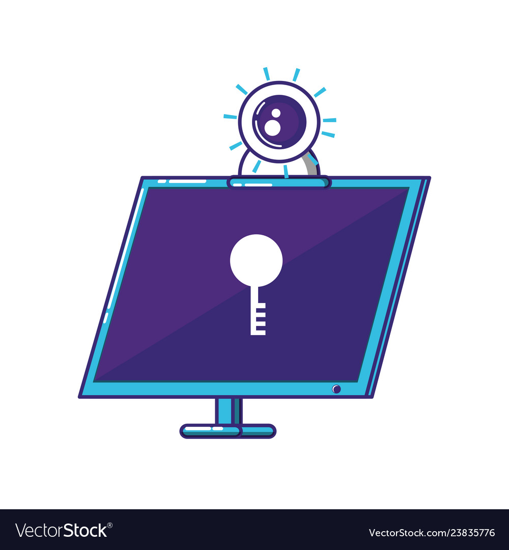 Desktop computer with camera