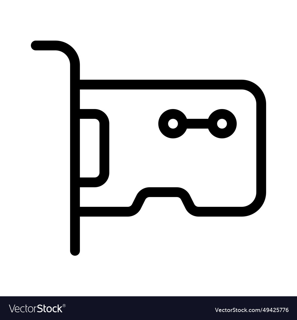 Graphics card for video display and processing
