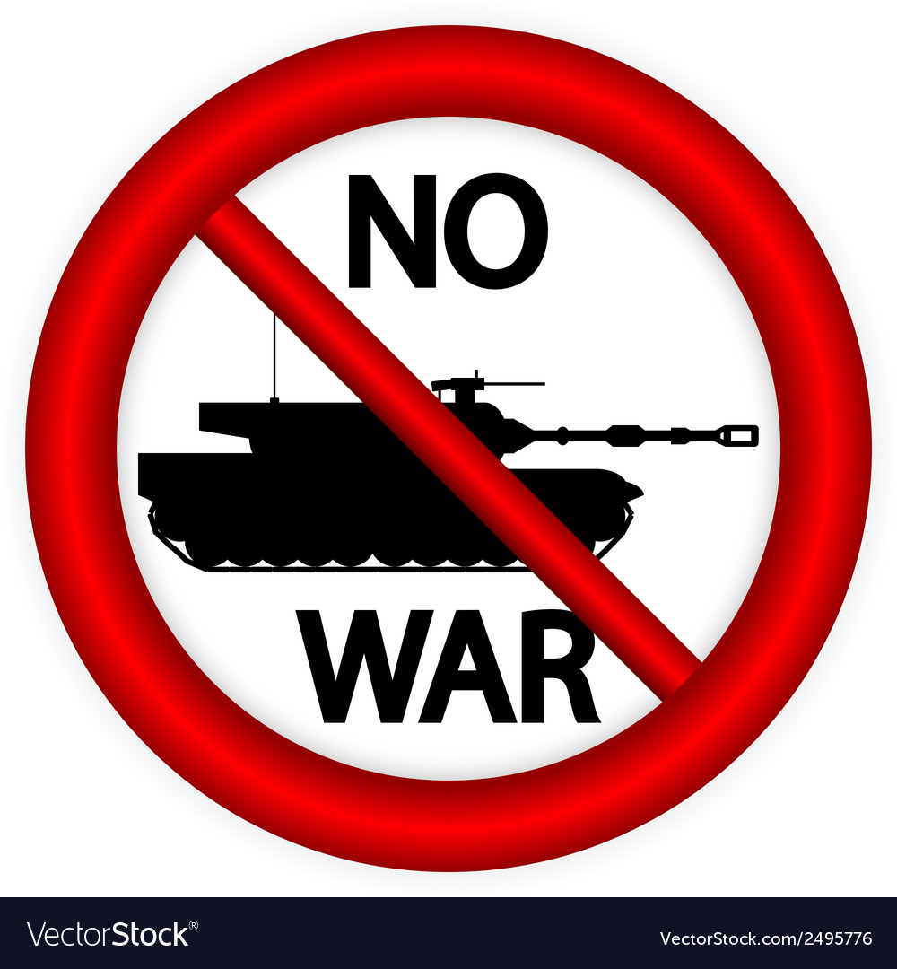 No war sign