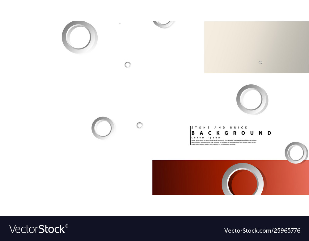 Ring abstract rectangular background with drop vector image Ring abstract rectangular background with drop
