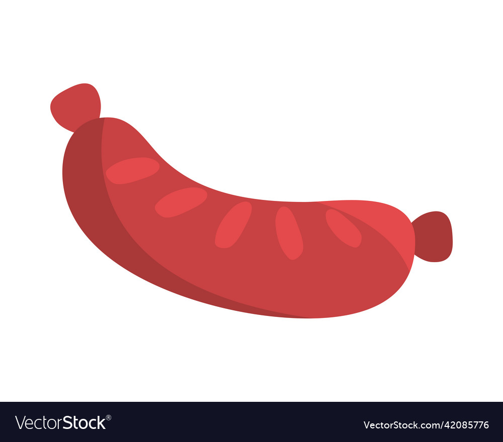 Sausage icon isolated