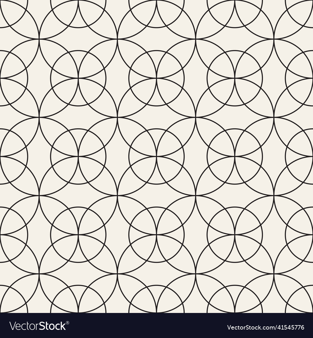 Seamless pattern repeating geometric elements vector image Seamless pattern repeating geometric elements