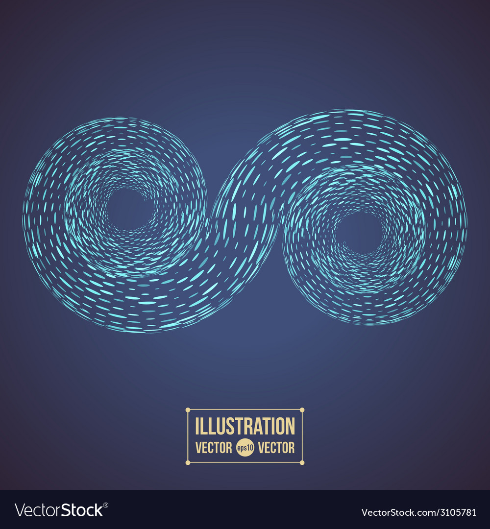 Abstract background with circles