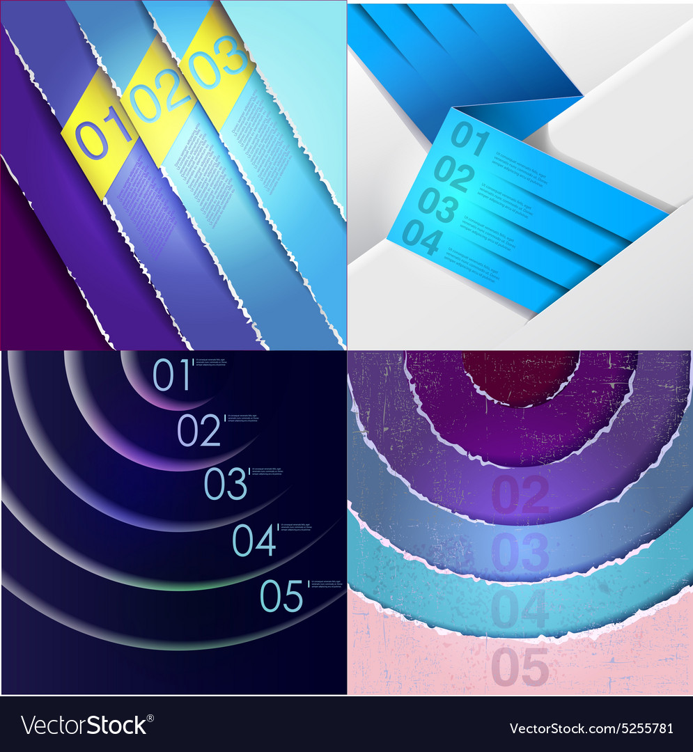 Abstract line background design template