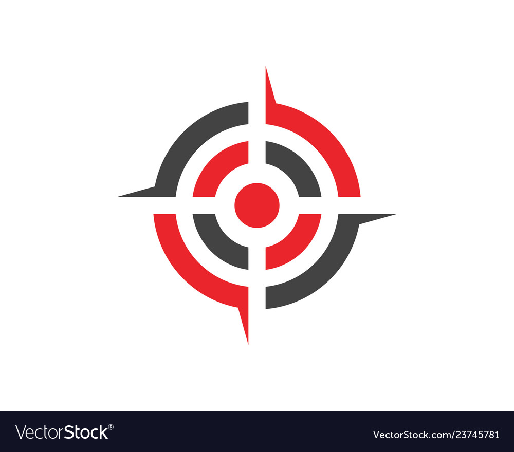 Target Icon Royalty Free Vector Image - Vectorstock