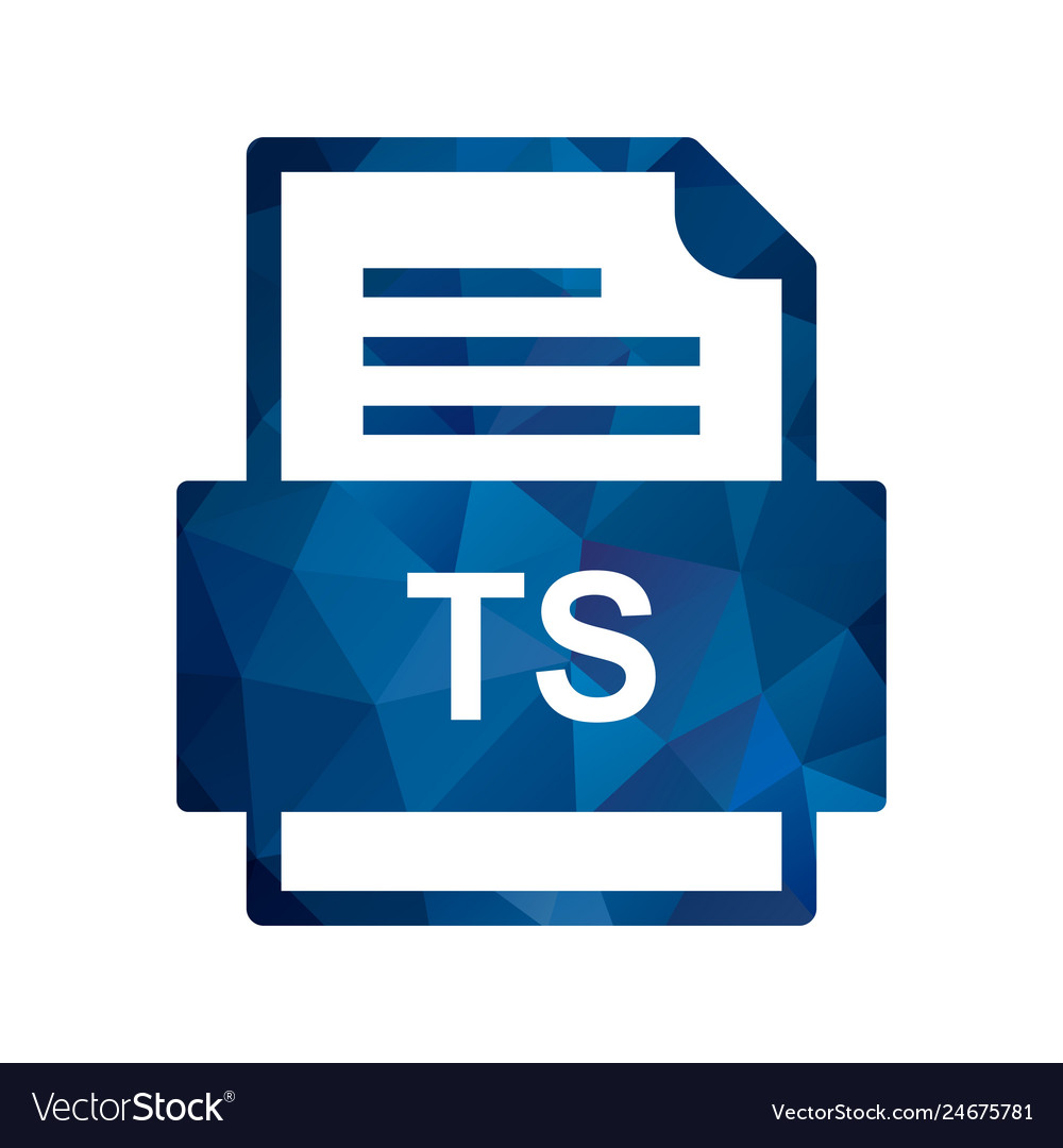 Ts file document icon