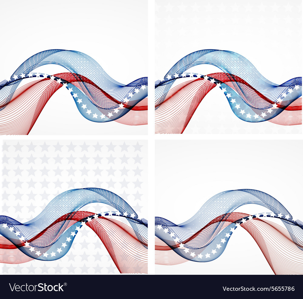 American flag background for independence
