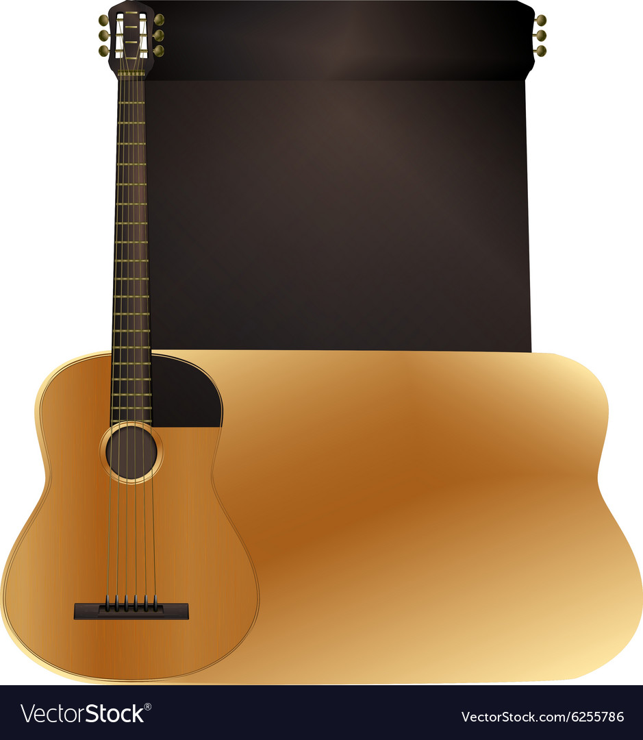 Background acoustic guitar