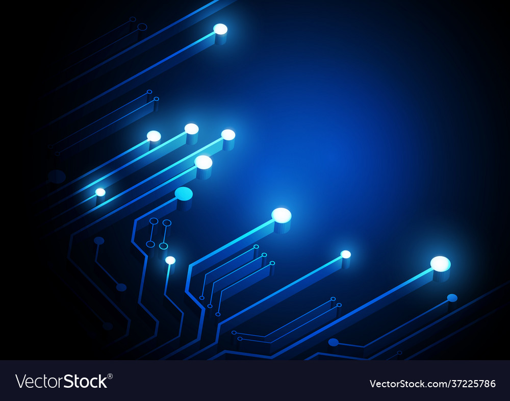 Schaltungstechnik Hintergrund mit Hi-Tech Digital