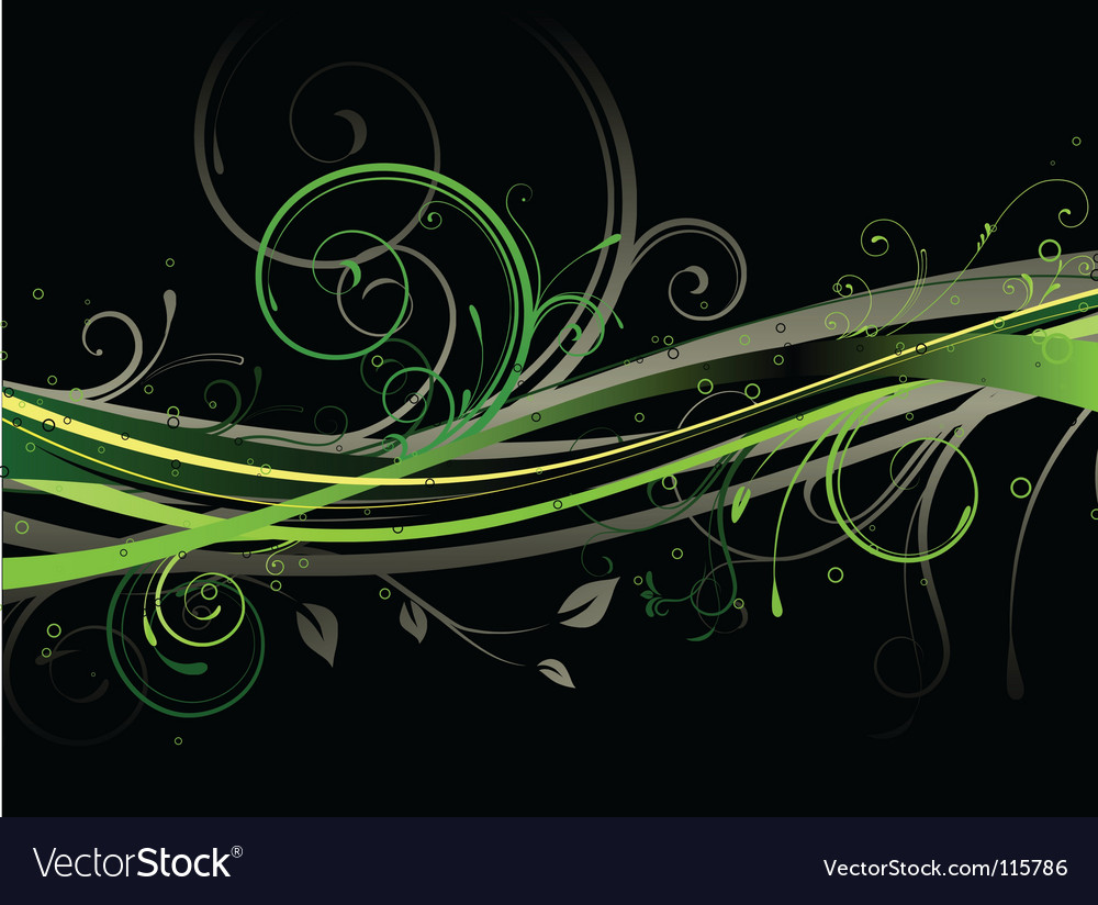 Floral decorative background