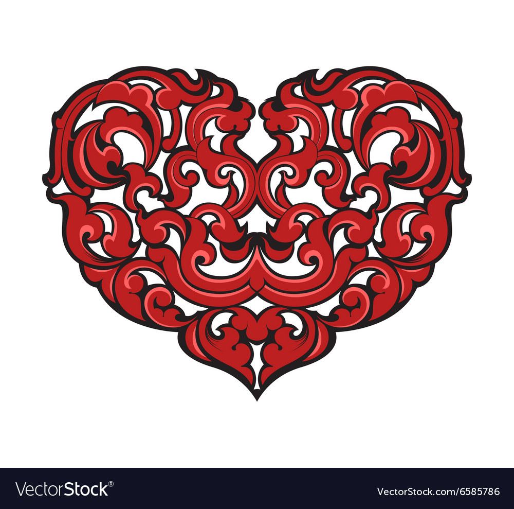Heart pattern