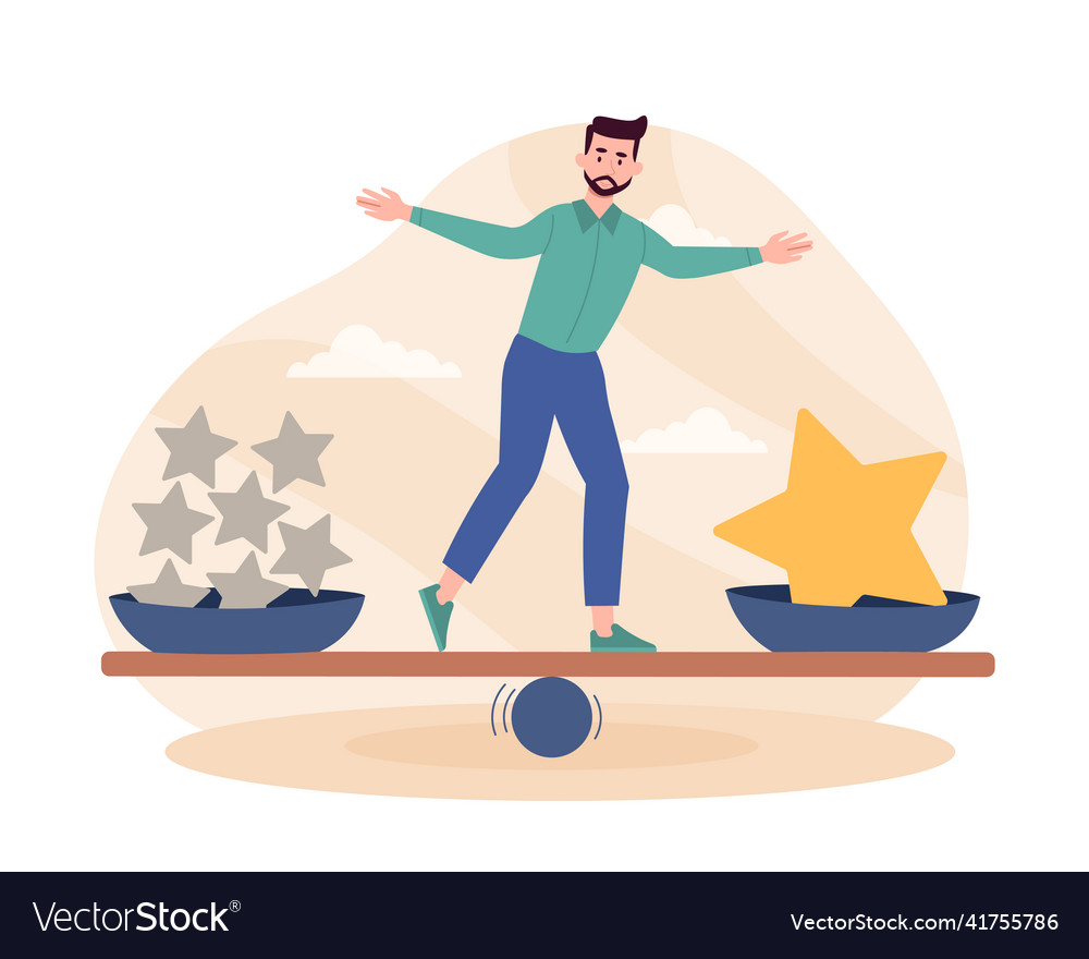 Quality vs quantity Royalty Free Vector Image - VectorStock