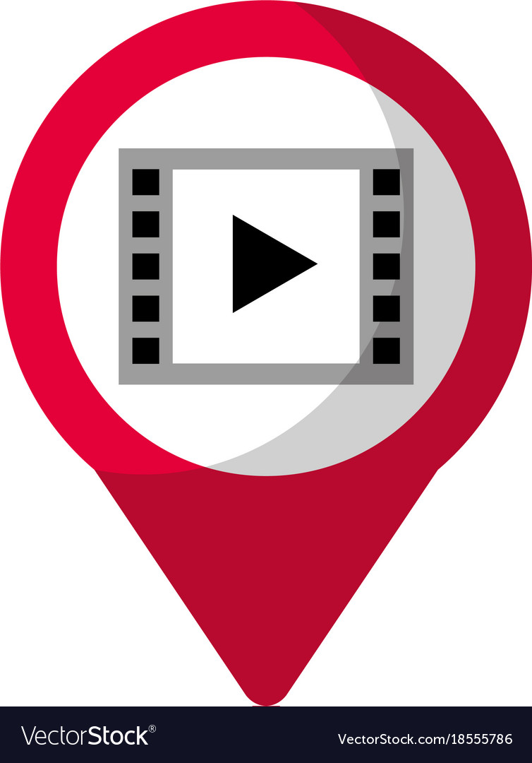 Video player social media round pointer we