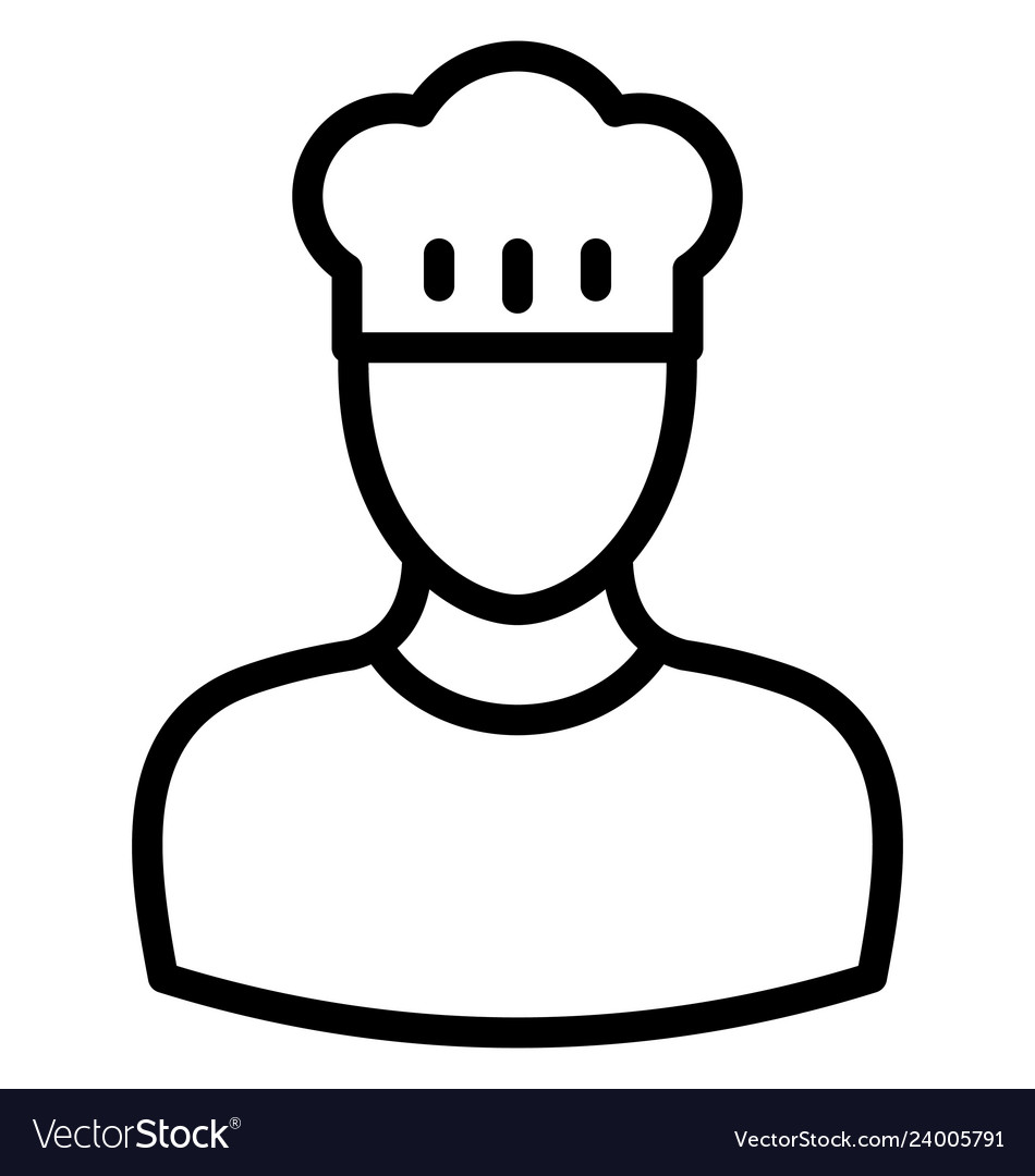 Chef icon which can easily modify or edit