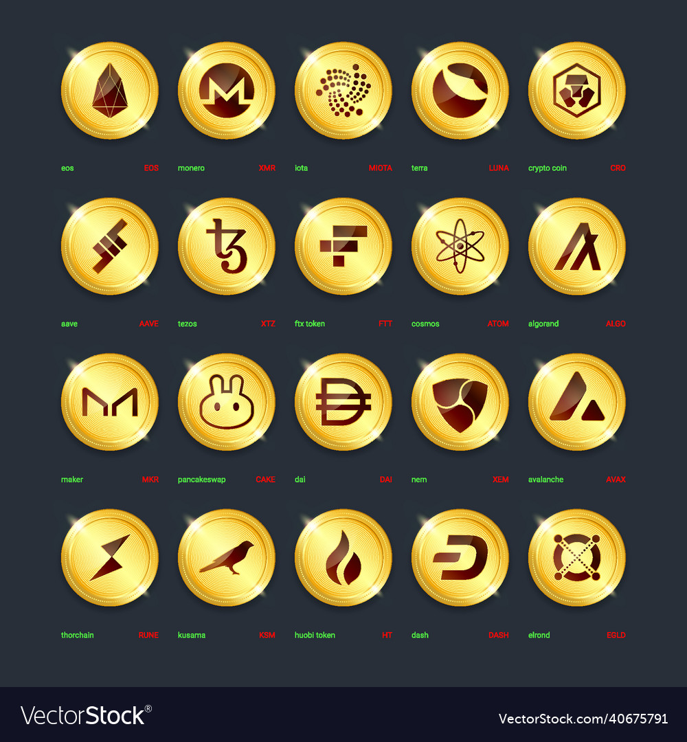 Crypto currency digital payment system blockchain vector image Crypto currency digital payment system blockchain