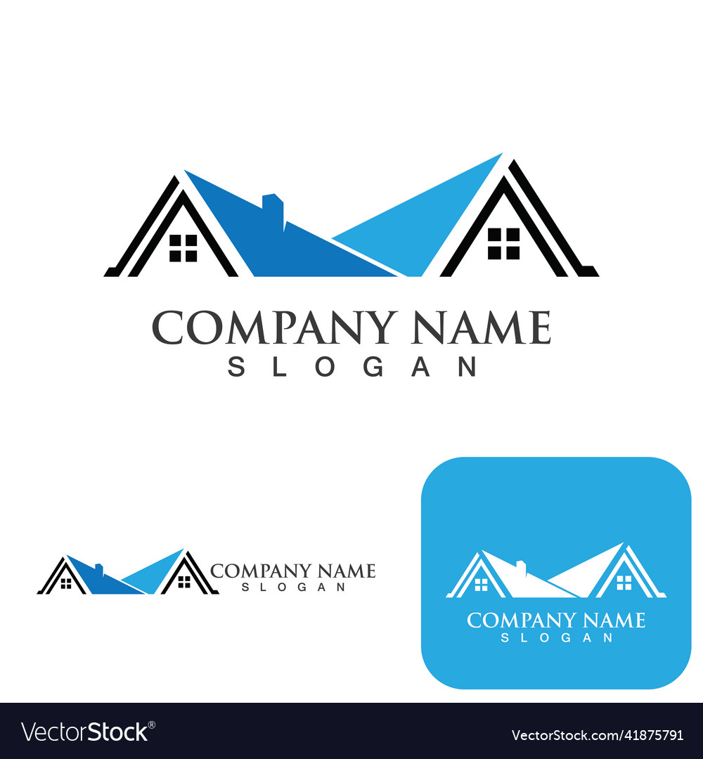 House logo and symbol image Royalty Free Vector Image