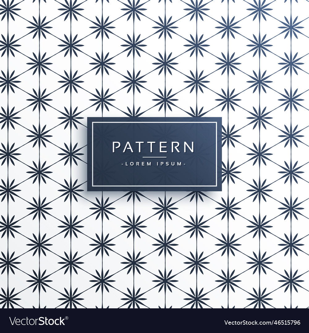 Abstract flower pattern shape background