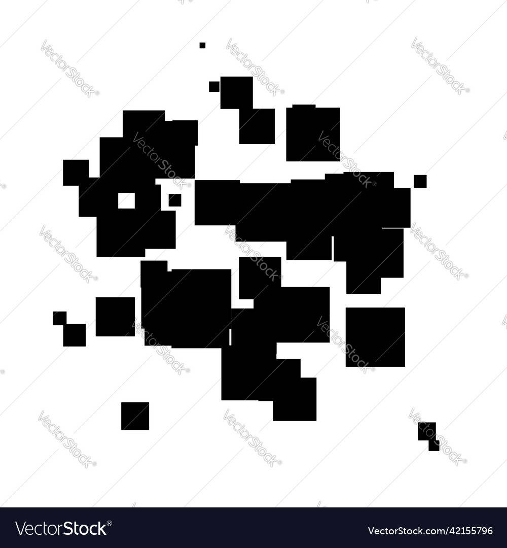 Abstrakte überlappende Quadrate Muster vector image Abstrakte überlappende Quadrate Muster