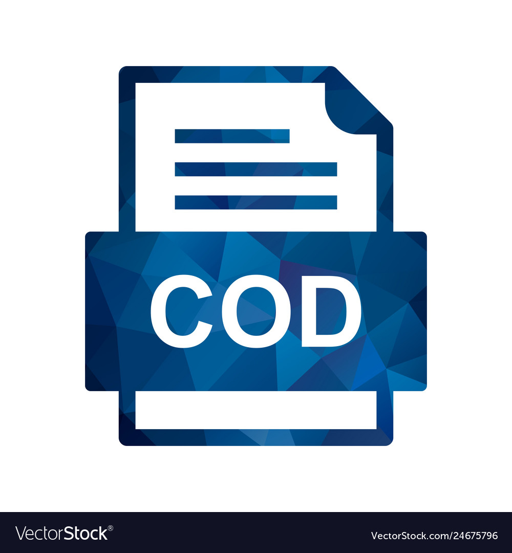 Cod file document icon