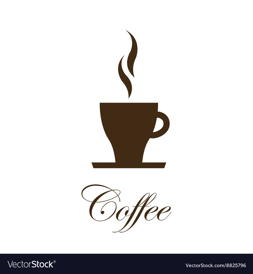 Coffee Mug Icon - Swirl