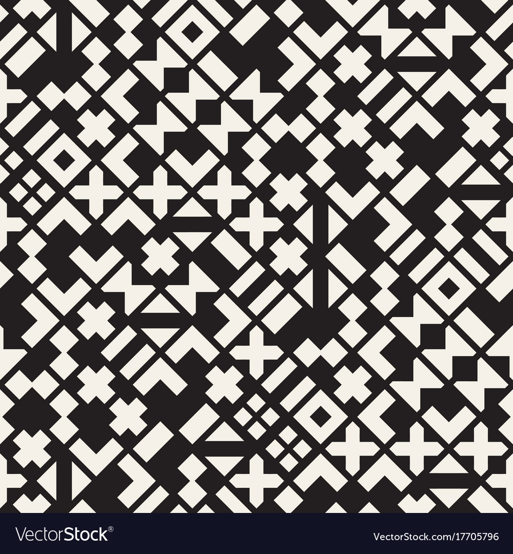 Random shapes seamless pattern modern
