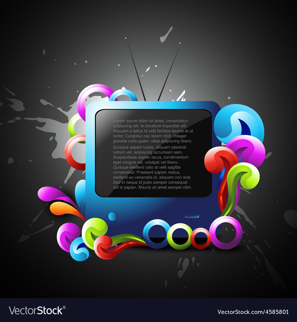 Design with space for text