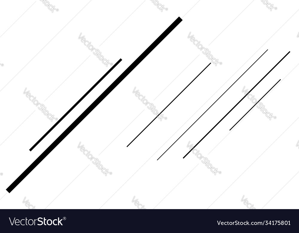 Dynamisches Diagonal- und Schräglinienelement vector image Dynamisches Diagonal- und Schräglinienelement