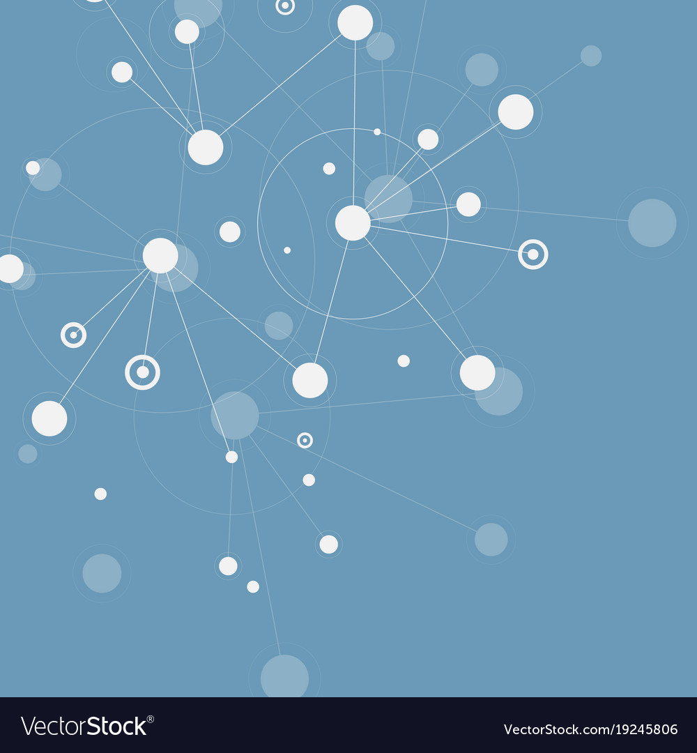 Abstract network connection structure