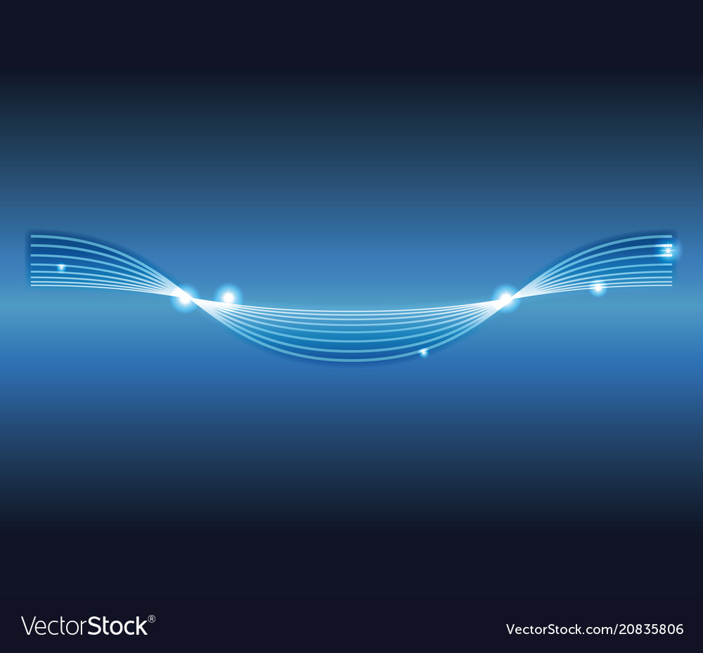 Digital music waves Royalty Free Vector Image - VectorStock