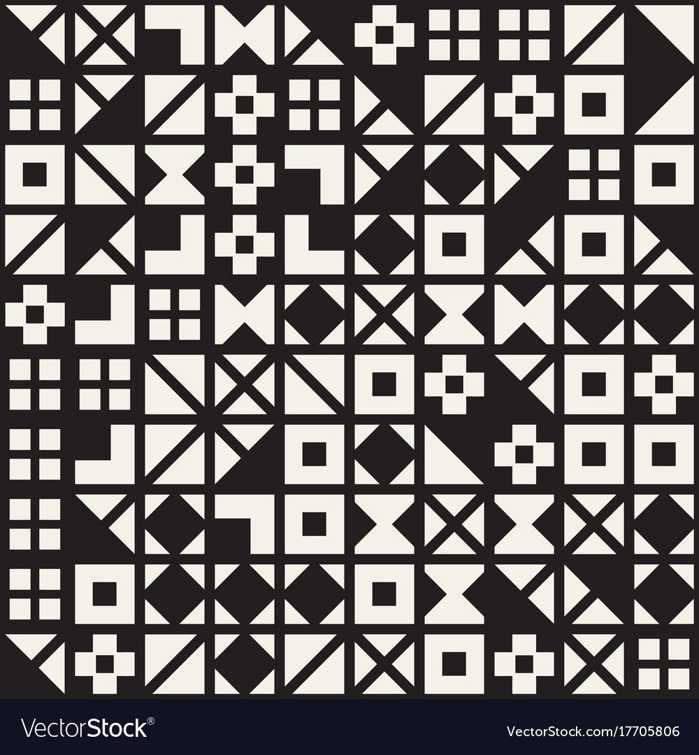 Random shapes seamless pattern modern