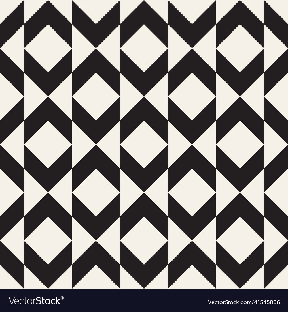 Seamless pattern repeating geometric elements vector image Seamless pattern repeating geometric elements