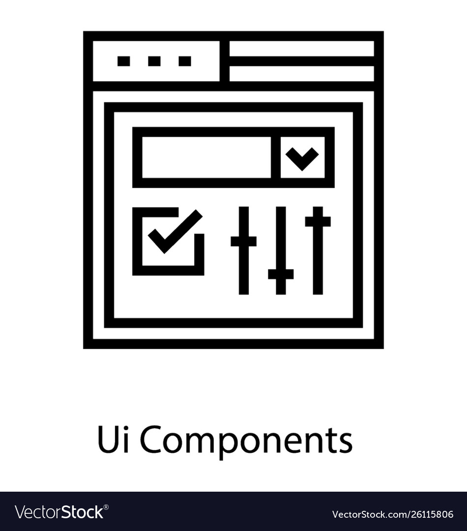 User interface component
