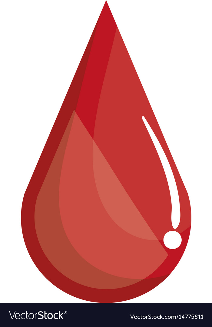 Drop blood donation icon