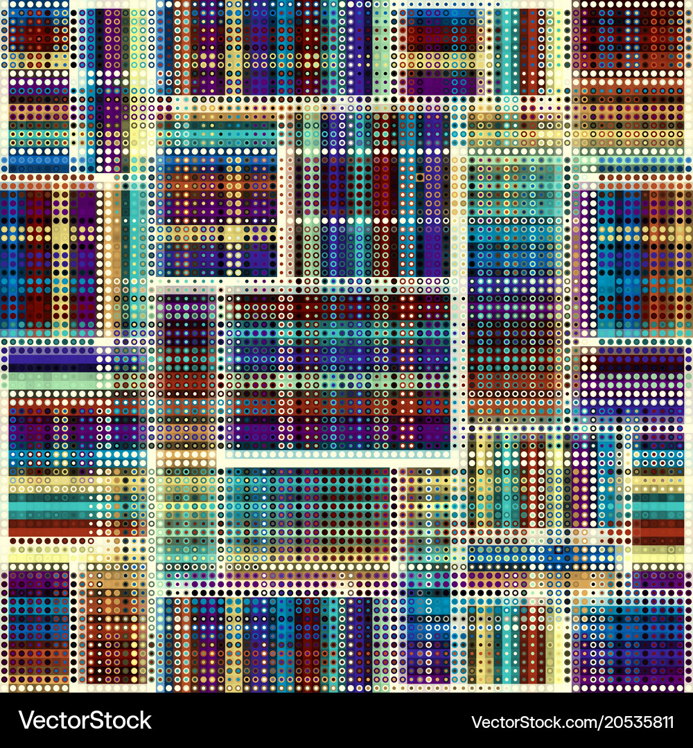 Geometric abstract pattern Royalty Free Vector Image