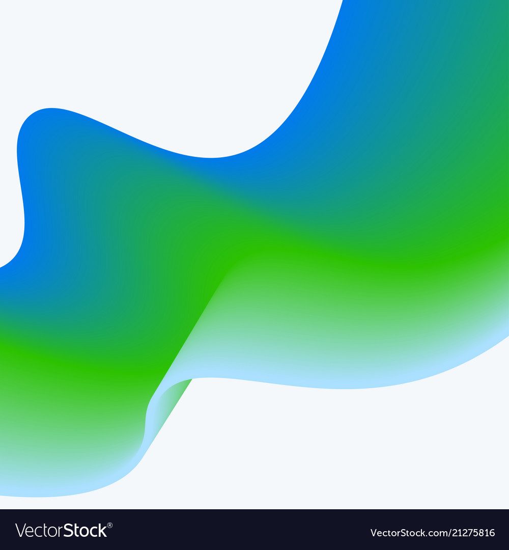 Abstract design of colourful flow elements vector image Abstract design of colourful flow elements