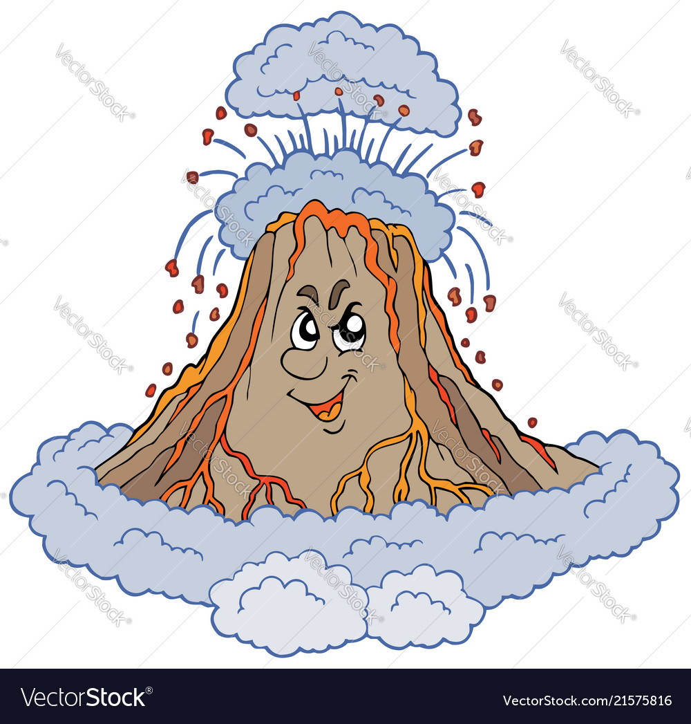 Volcano Cartoon Images