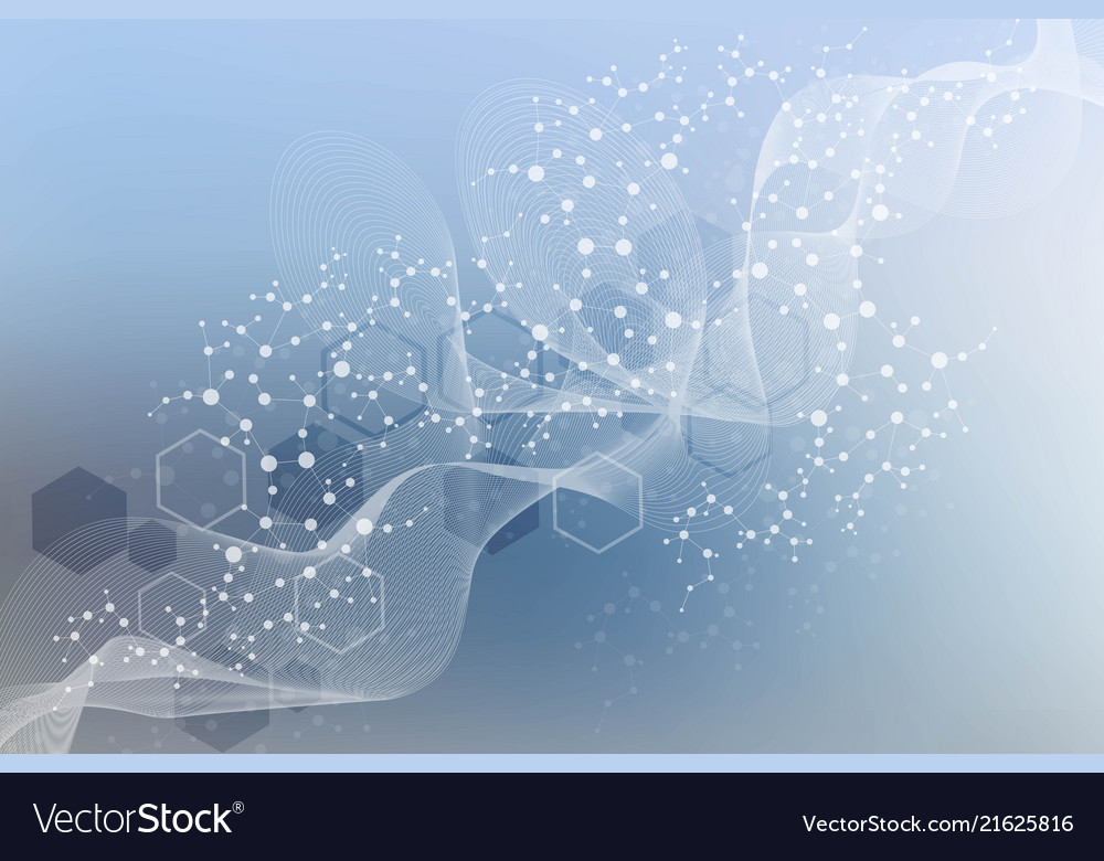 Big data visualization background modern vector image Big data visualization background modern