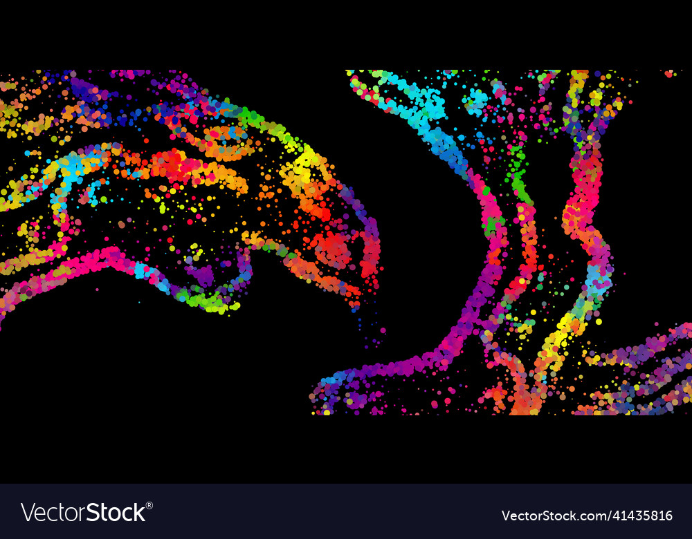 Bright abstract image in a modern style Vector Image Bright abstract image in a modern style