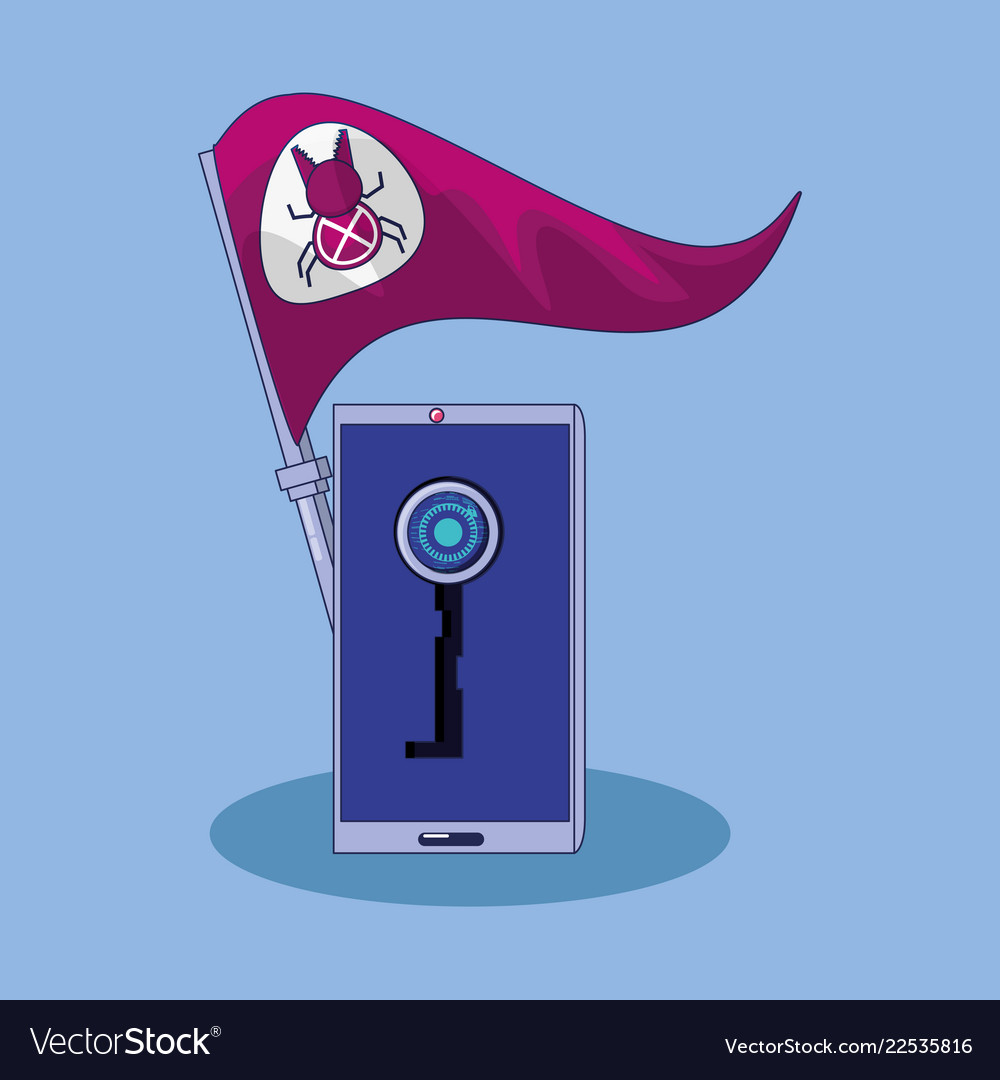 Flag bug with smartphone