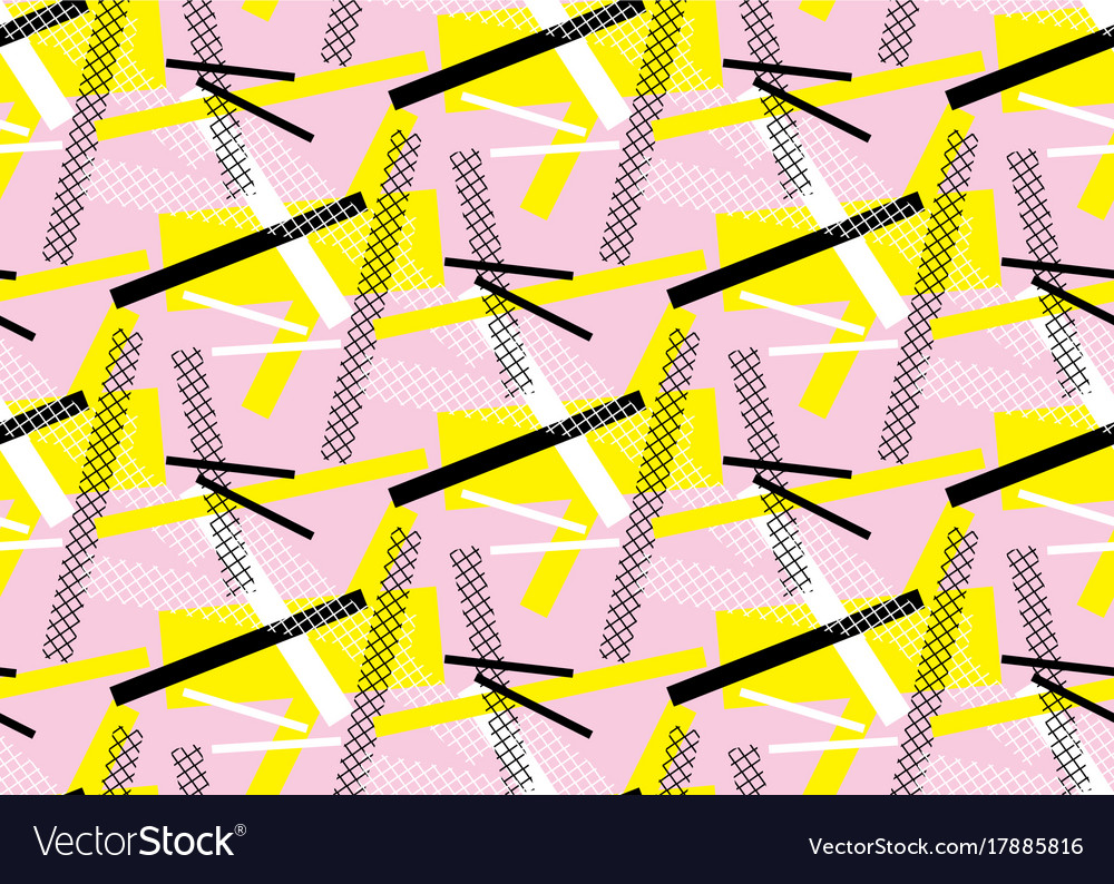 Modern abstract seamless pattern
