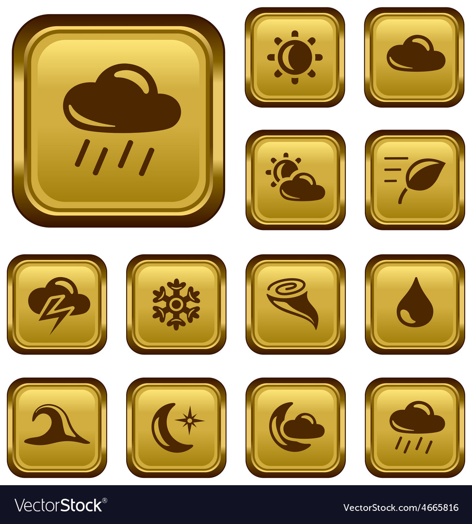 Weather buttons