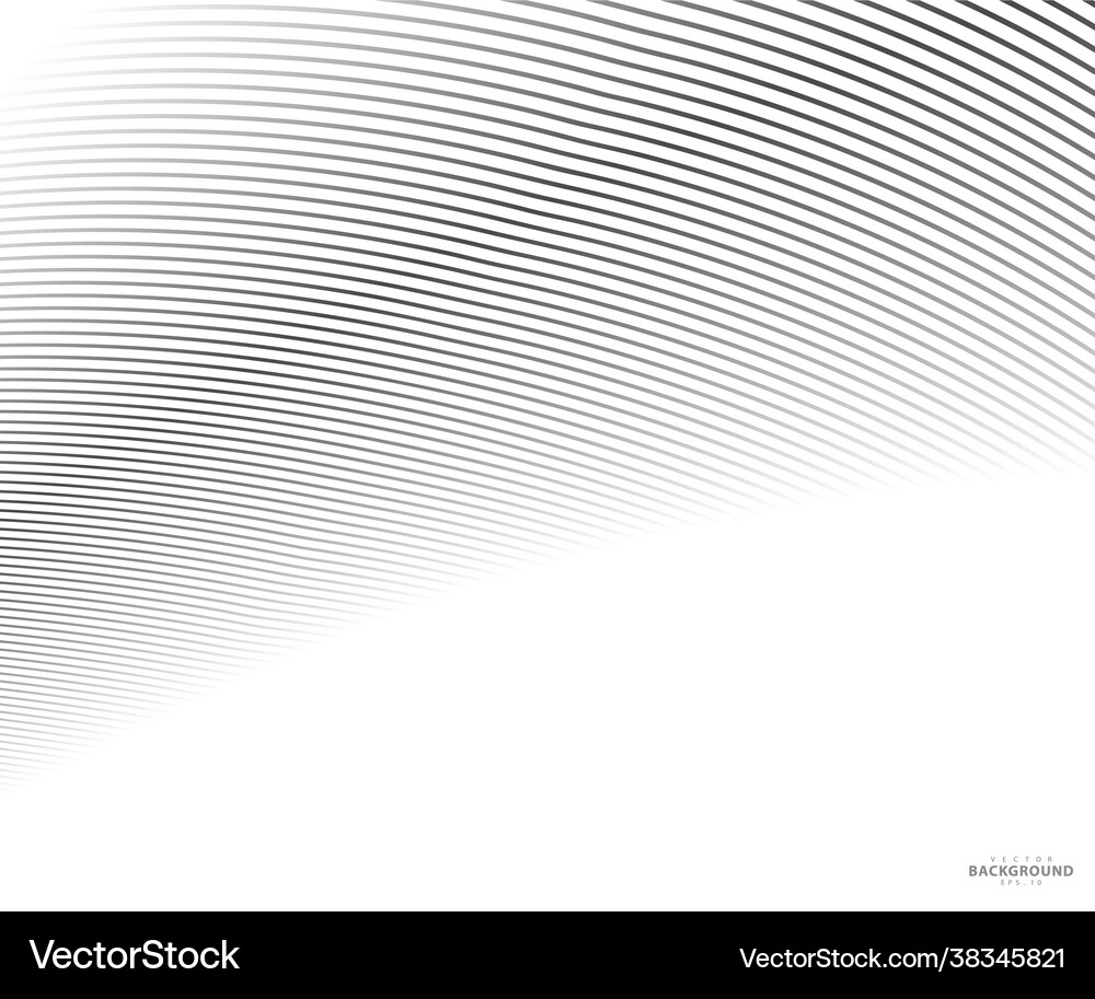 Abstract warped diagonal striped background Vector Image