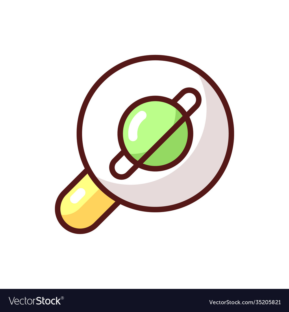Browser app rgb color icon Vector Image Browser app rgb color icon