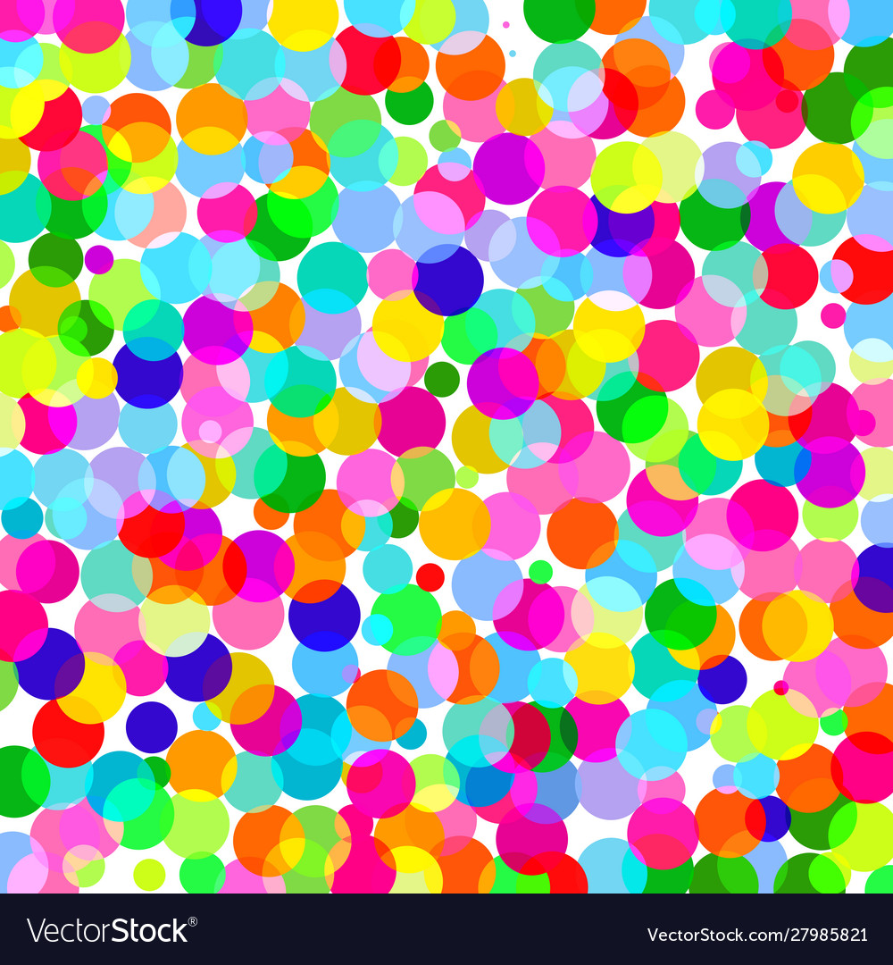 Colorful confetti Royalty Free Vector Image - VectorStock