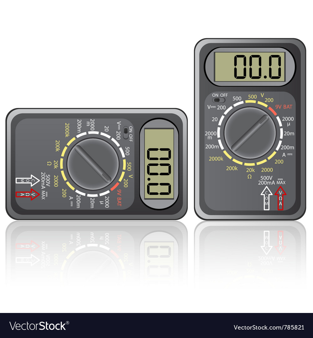 Digital Multimeter Display